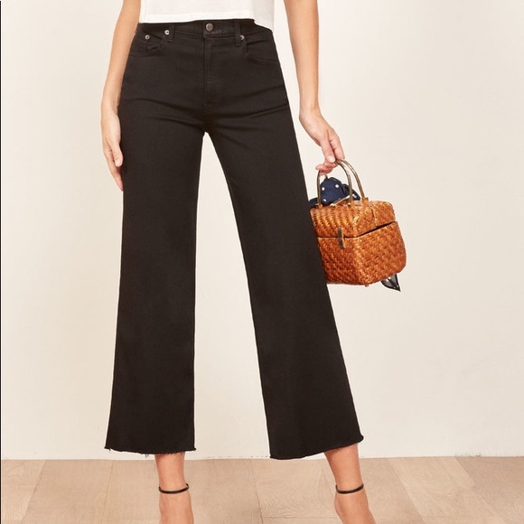 reformation flood jeans